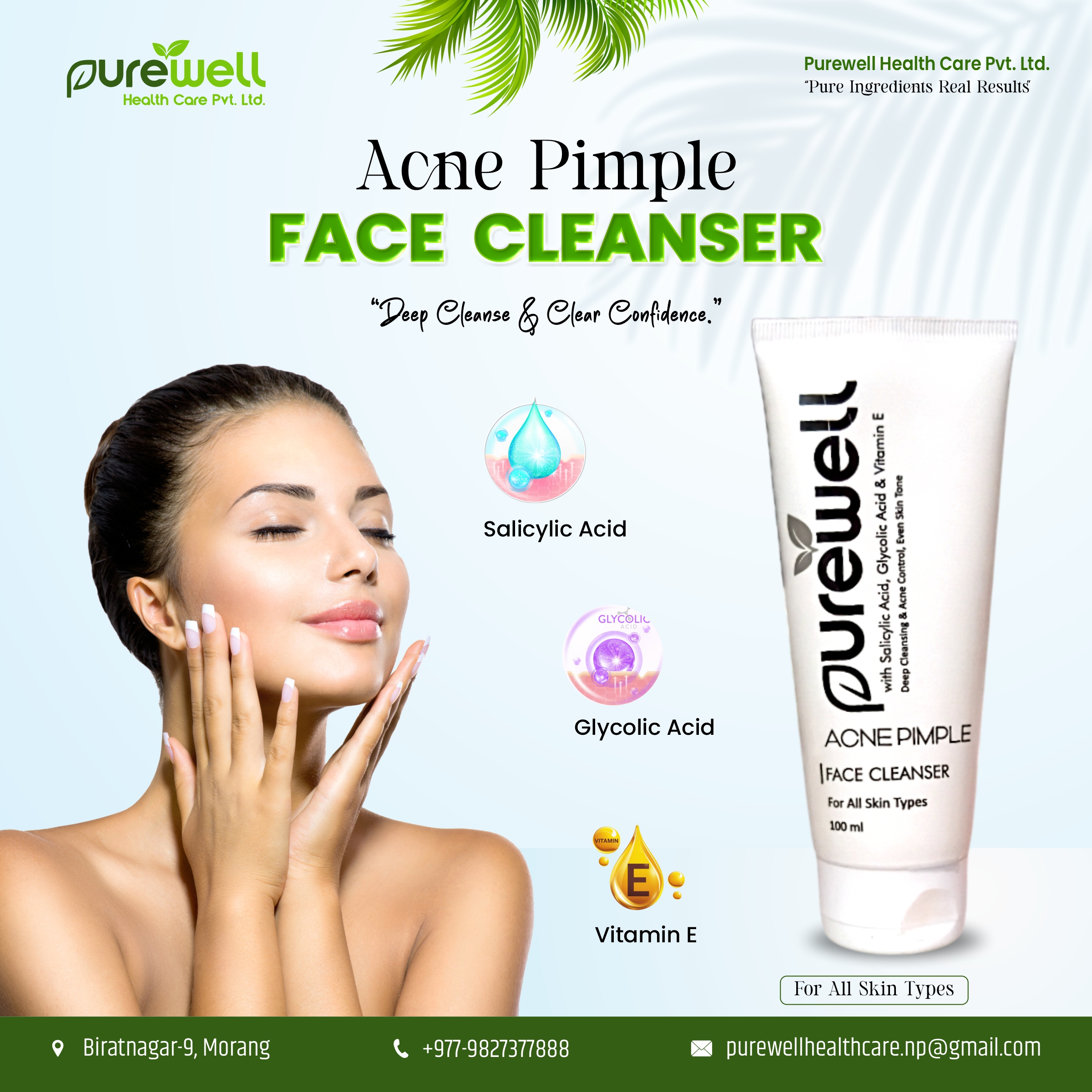 Purewell Acne/Pimple Face Cleanser